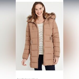 Tan Puff Jacket